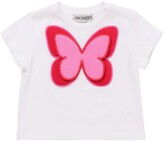 Thumbnail for your product : Simonetta Cotton jersey t-shirt w/ butterfly patch