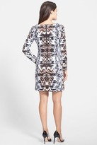 Thumbnail for your product : Vince Camuto Print Ponte Shift Dress