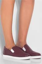 Thumbnail for your product : Bottega Veneta Intrecciato Leather Slip-on Sneakers