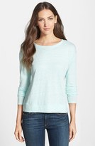 Thumbnail for your product : Eileen Fisher Organic Linen Boxy Top