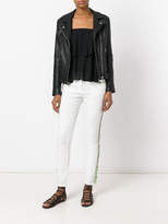 Thumbnail for your product : Etro lateral strap cropped jeans