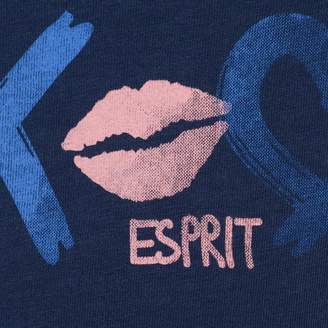 Esprit EspritGirls Navy Love & Kisses Top