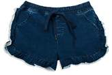 Thumbnail for your product : AG Adriano Goldschmied Kids Girls' Lilly Ruffle-Trim Shorts - Big Kid