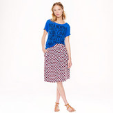 Thumbnail for your product : J.Crew Patio skirt in sunglass print