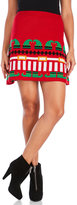 Thumbnail for your product : derek heart Elf Knit Skater Skirt
