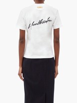 Thumbnail for your product : Vetements Heartbreaker Unicorn-print Cotton-jersey T-shirt - White