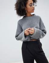 Thumbnail for your product : ASOS Design The Wide Leg Trousers With Pleat Detail