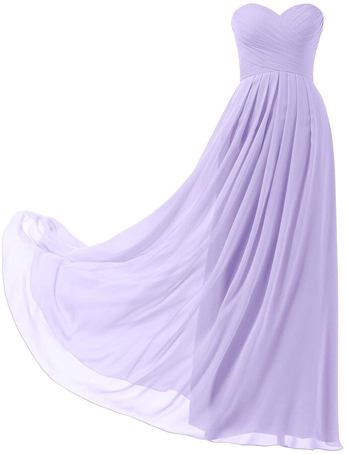 light purple formal dress