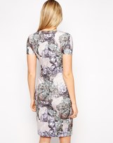 Thumbnail for your product : ASOS Maternity Scuba Body-Conscious Dress In Jewel Print
