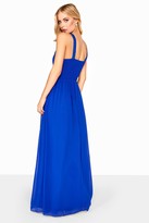 Thumbnail for your product : Little Mistress Cobalt Embellished Empire Maxi Dress