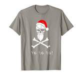 Thumbnail for your product : Yo Ho Ho Pirate Christmas Santa Skull Santa Hat T-Shirt