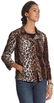 Thumbnail for your product : Chico's Faux-Fur Animal Jacket
