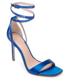 badgley mischka navy shoes