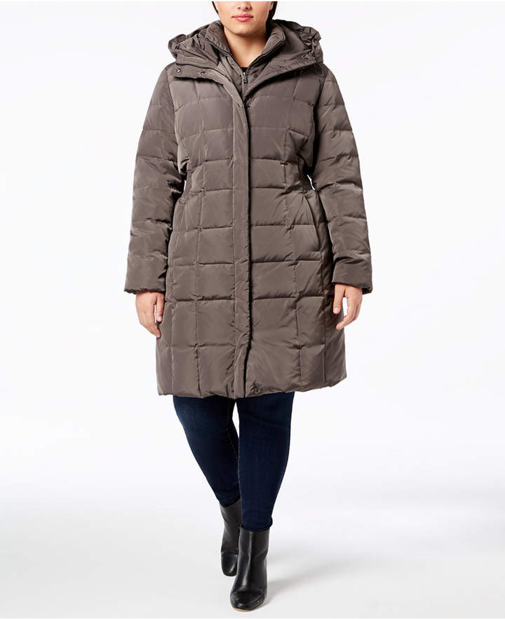 cole haan layered down puffer coat