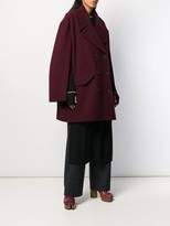 Thumbnail for your product : Maison Margiela Double-Breasted Cape Coat