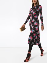 Thumbnail for your product : Erdem Nolene floral print midi dress