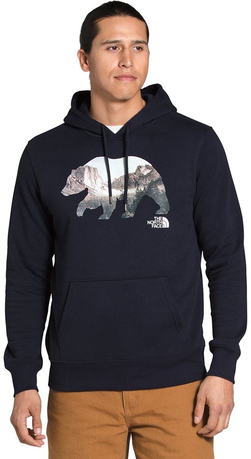 north face hoodie bear