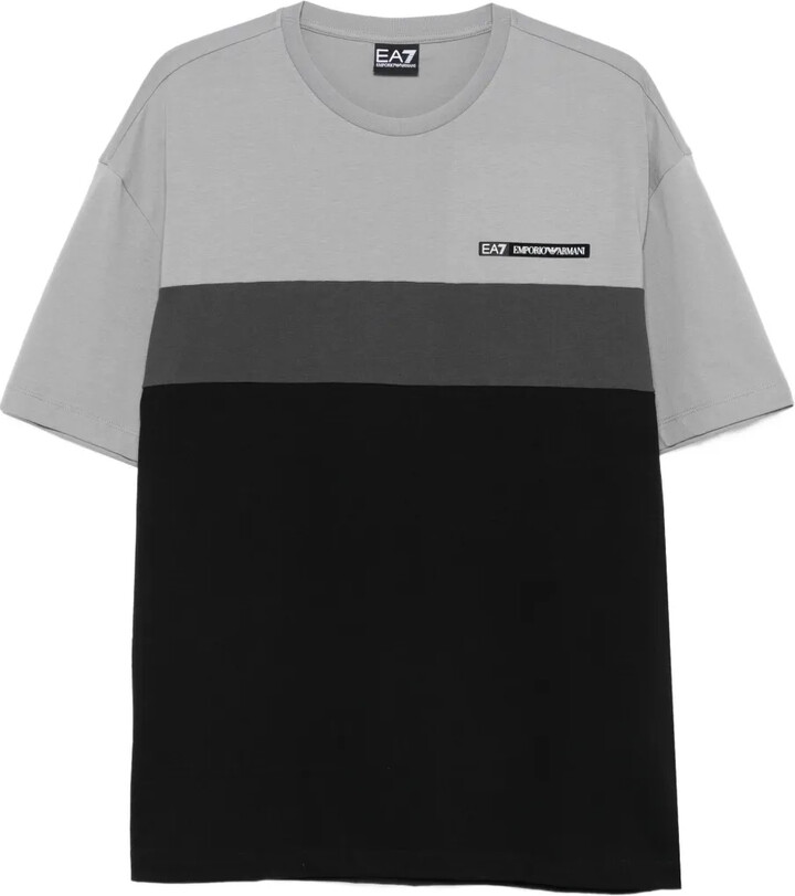 EA7 Emporio Armani Colour-Block T-Shirt