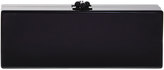 Thumbnail for your product : Edie Parker Flavia Acrylic Happy Clutch Bag, Black/Silver