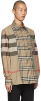 Thumbnail for your product : Burberry Beige Check Tisdal Shirt