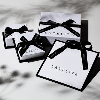 Latelita Baguette Lapis Dark Navy Blue Bracelet Silver