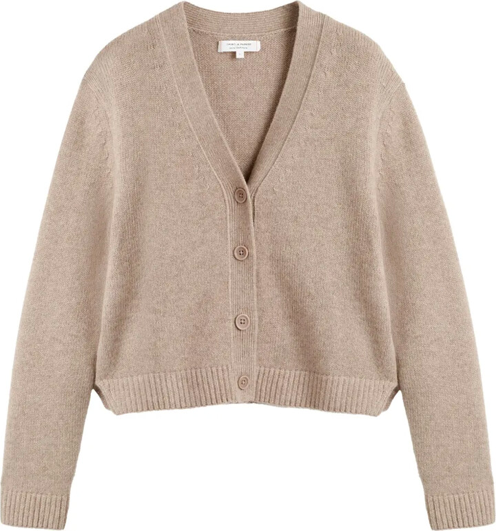 Chinti and Parker V-Neck Cashmere Cardigan