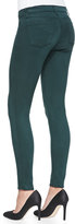 Thumbnail for your product : J Brand Jeans Maria High-Rise Sateen Skinny Jeans, Forest