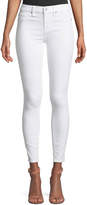 Thumbnail for your product : 7 For All Mankind B(Air) Mid-Rise Ankle Skinny Jeans with Faux Front Pockets