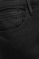Thumbnail for your product : Frame Broderie Anglaise-trimmed High-rise Kick-flare Jeans