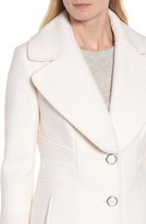 Thumbnail for your product : Kensie Women's Velvet Trim Bell Sleeve Coat