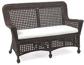 Thumbnail for your product : The Well Appointed House Wicker Riviera Settee with Cushion in Variety Colors