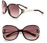 Thumbnail for your product : Roberto Cavalli Clerodendro Round Oversized Sunglasses
