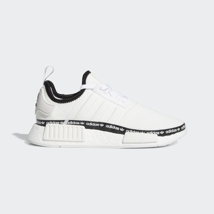 womens nmd black and white