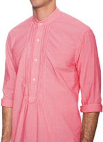 Thumbnail for your product : Michael Bastian Mini Stripe Popover Shirt