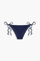 Thumbnail for your product : Eberjey Stretch-piqué low-rise bikini briefs