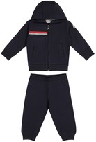 Thumbnail for your product : Moncler Enfant Baby hooded tracksuit