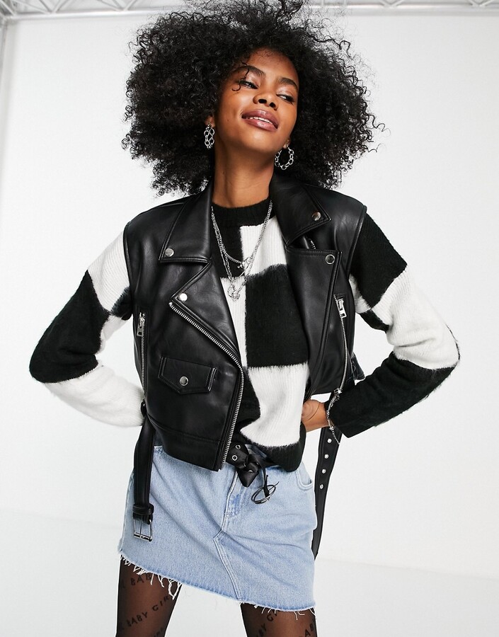 Cropped Topshop Jacket | Shop The Largest Collection | ShopStyle