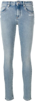 off white skinny jeans womens
