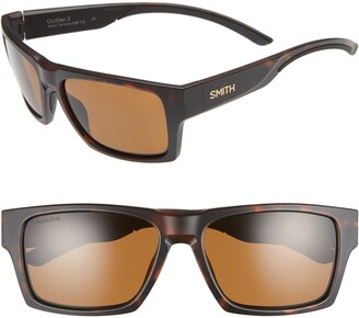Smith Outlier 2 57mm ChromaPop Polarized Square Sunglasses
