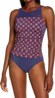 Amoena Alabama Ruched Pocketed One-Piece Swimsuit - ShopStyle
