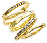 Thumbnail for your product : Ariella Collection Slim Stackable Rings (Set of 5)