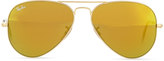 Thumbnail for your product : Ray-Ban Original Aviator Sunglasses, Gold/Yellow