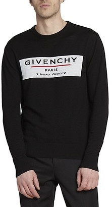 Givenchy Label Wool Sweater