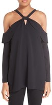 Thumbnail for your product : Proenza Schouler Women's Cold Shoulder Satin Top