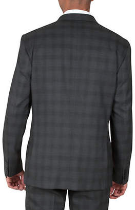 Kenneth Cole Reaction Slim-Fit Plaid Suit Jacket