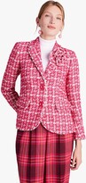 Thumbnail for your product : Kate Spade Plaid Tweed Blazer