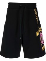 Thumbnail for your product : Moschino Side Logo-Print Shorts
