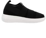 Thumbnail for your product : Fessura Black Fabric Sneakers