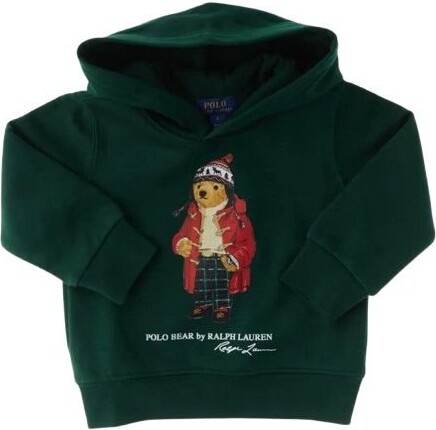 Polo Ralph Lauren Kids Polo Bear Printed Classic Hoodie