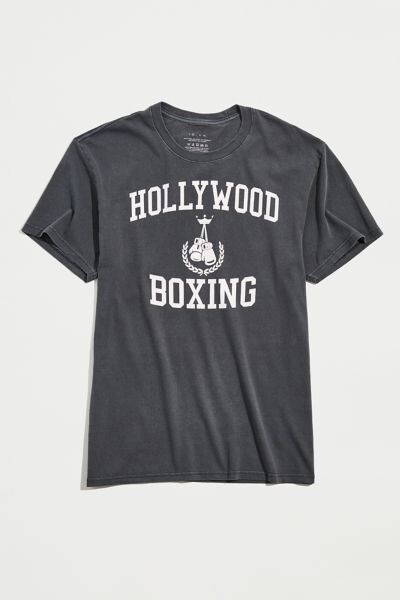 Urban Outfitters Hollywood Boxing Pigment Dye Tee - ShopStyle T